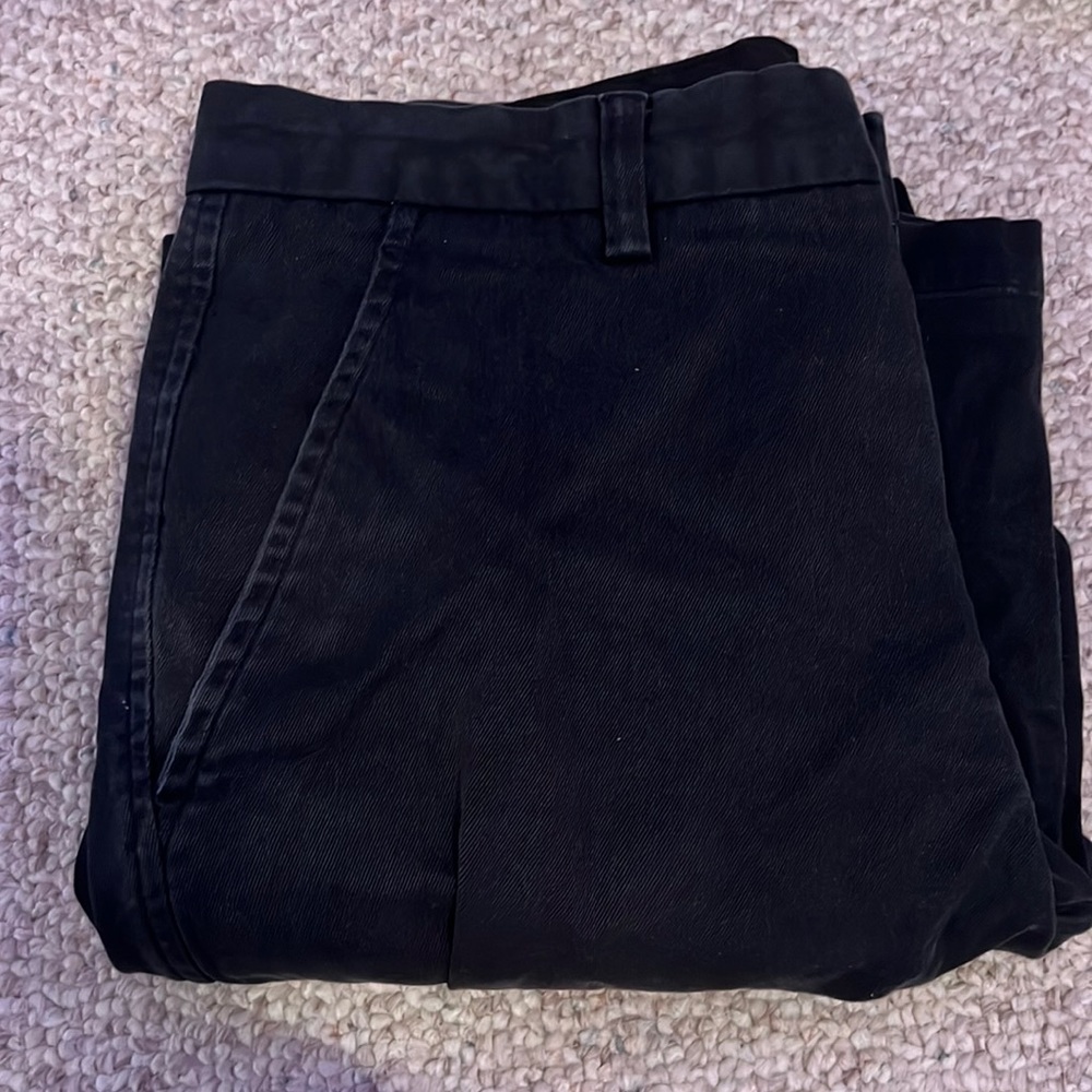 Black cargo pants